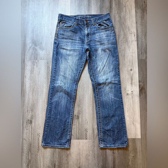 Cody James Distressed Jeans 32 Waist Streetwear Classic Comfy - Picture 2 of 10